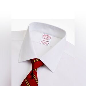Brooks Brothers Madison Fit White Dress Shirt